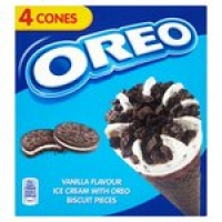 Morrisons  Oreo Ice Cream Cones