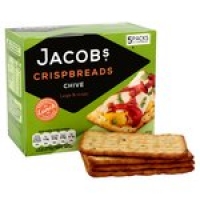 Morrisons  Jacobs Chive Crispbreads