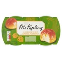 Morrisons  Mr Kipling Golden Syrup Sponge Puddings