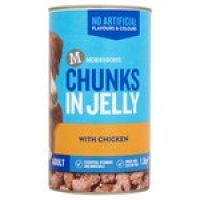 Morrisons  Morrisons Dog Food Chunks In Jelly With Chic
