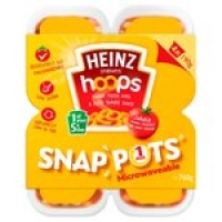 Morrisons  Heinz Spaghetti Hoops Snap Pots