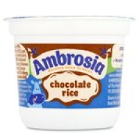 Morrisons  Ambrosia Chocolate Rice Pudding Pot