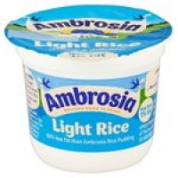 Morrisons  Ambrosia Light Rice Pudding Pot
