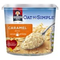 Morrisons  Quaker Oat So Simple Caramel Porridge Pot