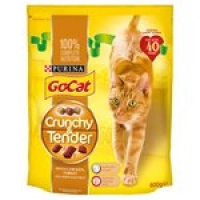 Morrisons  Go-Cat Crunchy and Tender Cat Food Chicken