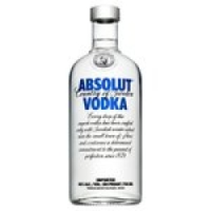 Absolut Vodka £15.00