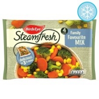 Tesco  Birds Eye Steamfresh 4 Family Favourite Mix Vegetable 540G