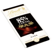 Tesco  Lindt Excellence 85% Cocoa Dark Chocolate Bar 100G