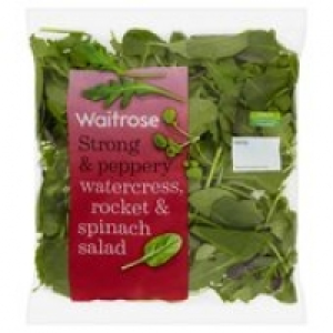 Waitrose Watercress, Rocket & Spinach Salad £2.00