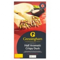 Ocado  Gressingham Half Aromatic Crispy Duck & Pancakes