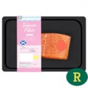 Morrisons Fishmonger Skinless Scottish Salmon