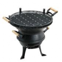 Ocado  Landmann Cast Iron Barbecue Black