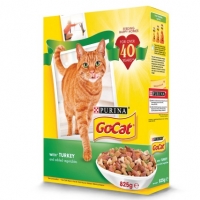 BMStores  Go-Cat Cat Food - Turkey & Vegetables 825g
