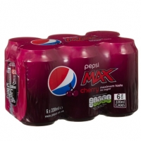 BMStores  Pepsi Max Cherry 6 x 330ml cans