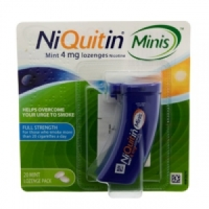 NiQuitin Minis Mint 4mg Lozenges