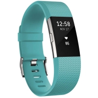 BigW  Fitbit Charge 2 Heart Rate + Fitness Wristband - Teal - Larg