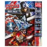 Poundland  Avengers Civil War Busy Pack