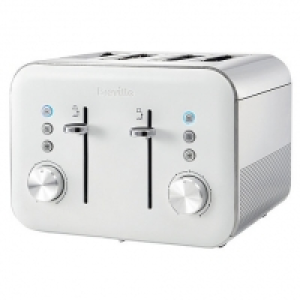 High gloss white 4 slice toaster VTT687 £55.00
