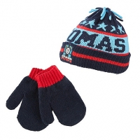 Debenhams Thomas & Friends Thomas & Friends Boys blue knitted hat and mittens set