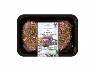 Birchwood Farm 2 Peppered Beef Grillsteaks £1.99