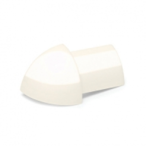 Homelux 10mm Quadrant Corners Soft Cream PK2