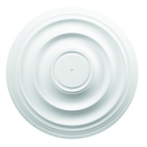 Wickes White 400mm Polyurethane Plain Ceiling Rose £16.99