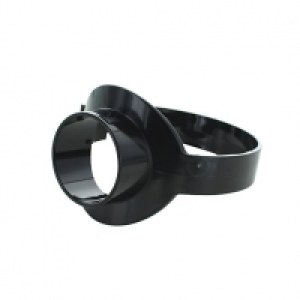 Wickes 110mm Black Soil Pipe Strap On Boss £3.99