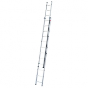 Hailo Aluminium 2 x 12 Rung Extension Ladder &pound;119.00