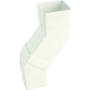 Wickes White Squareline Downpipe Offset Bend £4.39