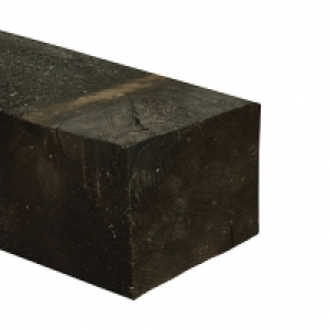 Wickes Garden Sleeper 100 x 150mm x 1.2m Black