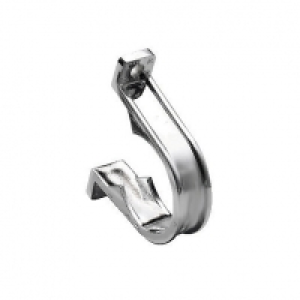 Wickes Pipe Clip Chrome Finish 32mm Pack 3 £1.69