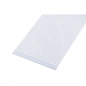 Wickes Metal Sheet Perforated Round Hole 4.0mm Anodised Alum £36.10