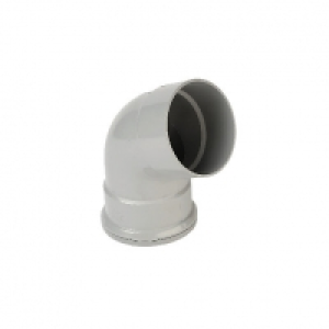Wickes 110mm Grey Soil Top Offset Bend £9.49