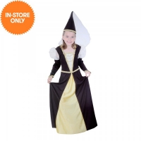 JTF  Costume Medieval Princess Child 7-9 Years