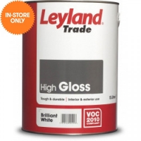 JTF  Leyland Trade Gloss PB White 5L