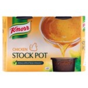 Knorr Chicken Stock Pot 8 Pack £2.00
