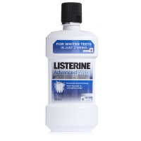 Wilko  Listerine Mouthwash Advanced White 500ml