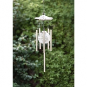 Signature Solar XL Deluxe Crackle Ball Windchime
