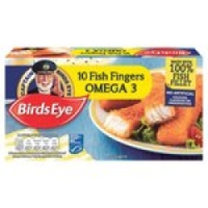 Birds Eye 10 Omega 3 Fish Fingers £1.00