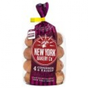 Cinnamon & Raisin Bagels £1.00