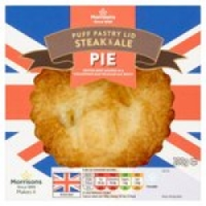 Morrisons Puff Pastry Steak & Ale Pie £1.00