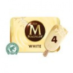 4 White Chocolate Ice Creams £1.75