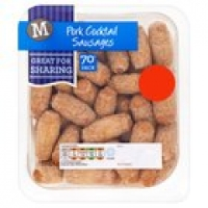 Morrisons Pork Cocktail Sausages 70 Pack