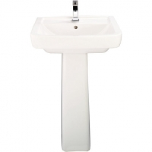 Wickes Java Basin with Full Pedestal 600mm