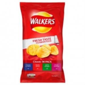 Walkers Classic Variety Crisps 14x25g £2.00