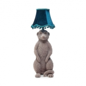 Debenhams Abigail Ahern Edition Grey meerkat lamp
