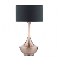 Debenhams Home Collection Brandon Copper Metal Table Light