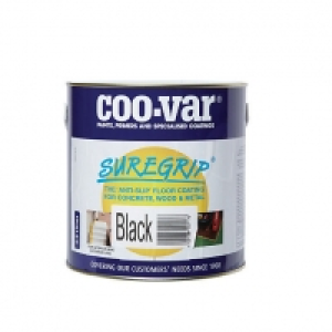 Coo-var Suregrip Anti-slip Floor Paint Black 2.5L £29.99