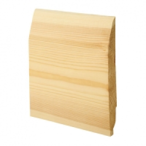 Wickes Dual Purpose Chamfered/Ovolo Pine Skirting 20.5 x 169
