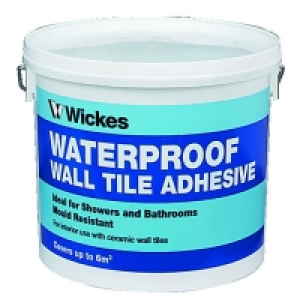 Wickes Waterproof Wall Tile Adhesive 5L £12.99